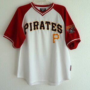 Vintage MLB Stitches Authentic Pittsburgh Pirates Jersey Size M Athletic Gear